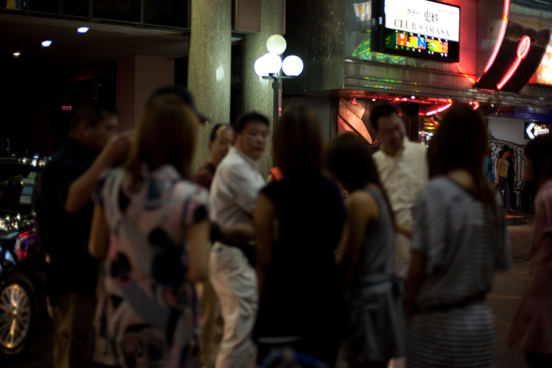 Night Life 1 The Soi Patpong For Japanese Tourists Massage Parlors Clubs And Tea