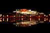 photo: Potala Reflection - The nightly fountain show leaves a glassy reflective surface of the Potala Palace.