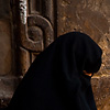 Covered Cairenes Photo: Muslim women in burqas navigate a set of stairs at the Al-Ghouri complex in Islamic Cairo.