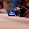 photo: Muay Thai Ringside - A ringside video camera captures the action at a muay thai boxing match at MBK.