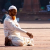 Muslim Prayer Fatehpur Sikri Photo: A Muslim man prays in the courtyard of Fatehpur Sikri's Main Mosque, or Jama Masjid (ARCHIVED PHOTO on the weekends - originally photographed 2009/11/18).