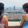 Sky-High Scenery Photo: The viewpoint at the Basilica of Notre Dame de Fourviere offering sweeping views of downtown Lyon.