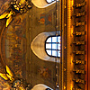 Art Within Art Photo: An ornately painted and decorated ceiling at the Louvre museum.
