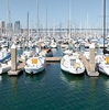 Docking Lot Photo: Yachts docked at the harbor near Pac Bell park in San Francisco.